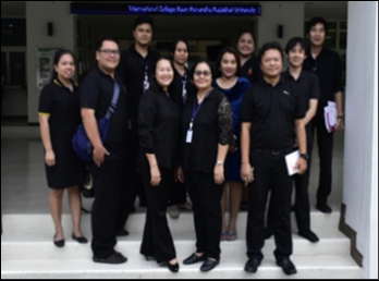 วิทยาลัยนานาชาติ
เข้ารับการตรวจสอบภายในประจำปีการศึกษา
2560