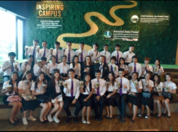สาขาบริหารธุรกิจระหว่างประเทศ
วิทยาลัยนานาชาติ
มหาวิทยาลัยราชภัฏสวนสุนันทา
เข้าศึกษาดูงานศูนย์ธุรกิจคาเฟ่อเมซอน