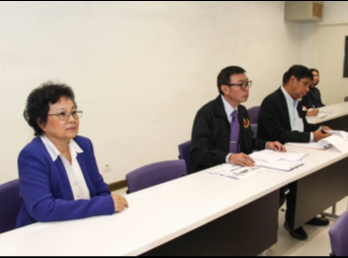 วิทยาลัยนานาชาติได้ต้อนรับการตรวจเยี่ยมของคณะกรรมการดำเนินการพัฒนาคุณภาพหลักสูตรและการสอนของมหาวิทยาลัยราชภัฏสวนสุนันทา