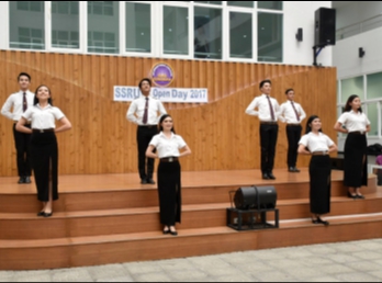วิทยาลัยนานาชาติ มรภ.สวนสุนันทา
จัดกิจกรรมวันเปิดโลกชมรม (SSRUIC's Club
Open Day 2017)