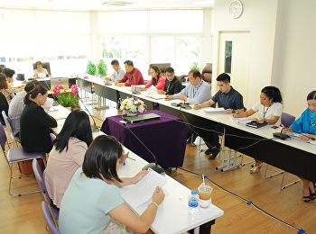 วิทยาลัยนานาชาติ
จัดประชุมชี้แจงแนวทางการดำเนินงานจัดการความรู้
บุคลากรสายวิชาการ ประจำปีงบประมาณ พ.ศ.
2561