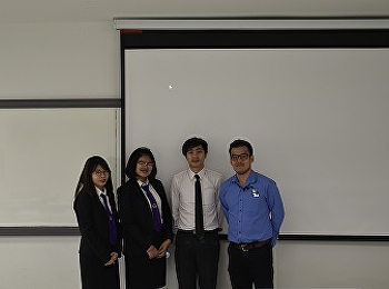 วิทยาลัยนานาชาติ
สาขาบริหารธุรกิจระหว่างประเทศ
จัดนำเสนอผลงานหลังฝึกประสบการณ์วิชาชีพ