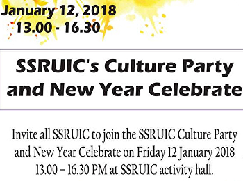SSRUIC's Culture Party and New Year
Celebrate