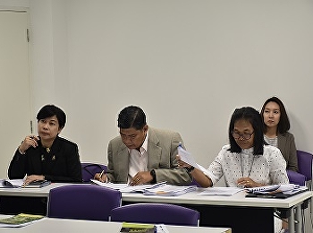 วิทยาลัยนานาชาติ
มหาวิทยาลัยราชภัฏสวนสุนันทา
ได้ต้อนรับคณะกรรมการ
การตรวจเยี่ยมการเรียนการสอนประจำภาคเรียนที่
2 ปีการศึกษา 2560 ครั้งที่ 1