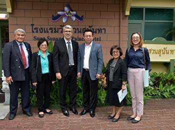 วิทยาลัยนานาชาติ มรภ.สวนสุนันทา
จัดการประชุมเพื่อเตรียมความพร้อม
ในการทำข้อตกลงความร่วมมือทางวิชาการกับผู้แทนจาก
Griffith University, Australia