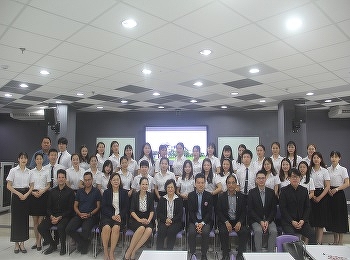 International College, Suan Sunandha
Rajabhat University awarded the
certificates for the Chinese Students
from GUAT