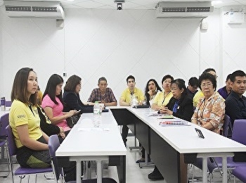 International College, Suan Sunandha
Rajabhat University, arranged the
research potential development project,
for the fiscal year 2019
