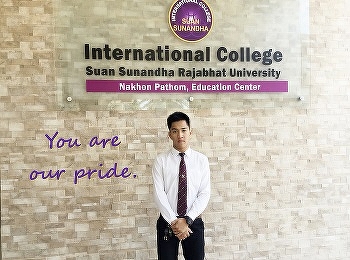 Congratulations to Mr. Benjarong
Thaithiamsing a student from the
International College advancing to a
global competition!