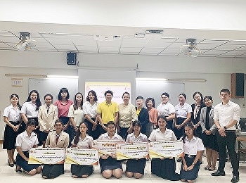 1st and 4th Year Tourism Management
Students, SSRUIC, joined Language
Contest#1 at Faculty of Liberal Arts,
Rajamangala University of Technology
Rattanakosin