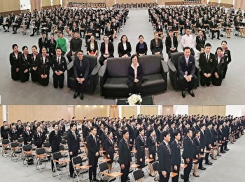 วิทยาลัยนานาชาติ
มหาวิทยาลัยราชภัฏสวนสุนันทา
โดยสาขาธุรกิจการบิน
ได้จัดพิธีมอบเข็มประดับบนเครื่องแบบให้กับนักศึกษาสาขาธุรกิจการบิน
ณ อาคารอเนกประสงค์
ศูนย์การศึกษาจังหวัดนครปฐม